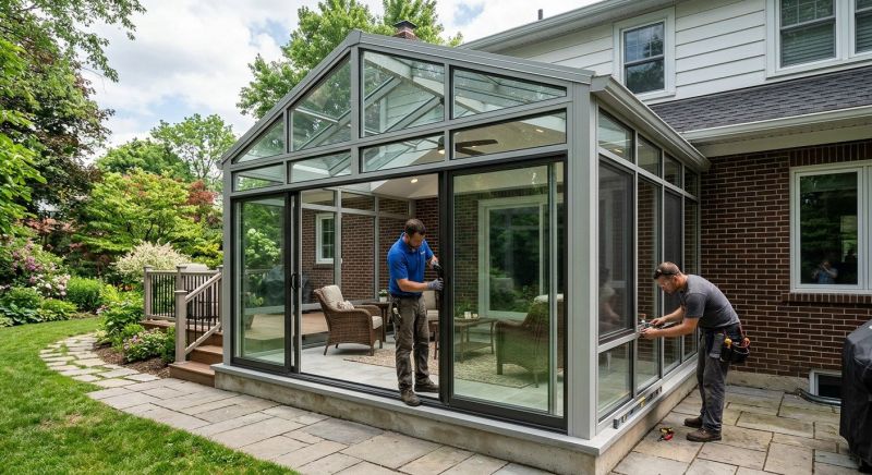 All Season Room Installation in Asheville, NC