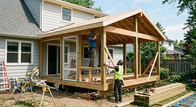 Deck Enclosure Installation in Cincinnati, OH