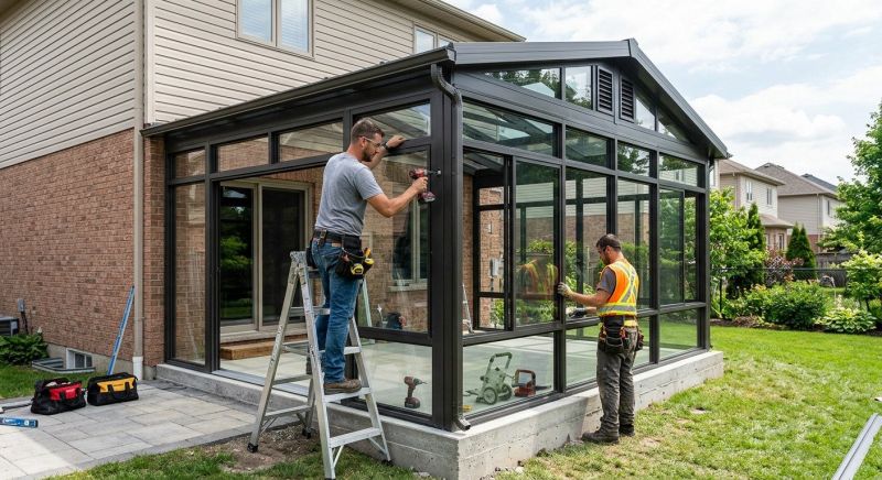 Enclosed Patio Installation in Seattle, WA