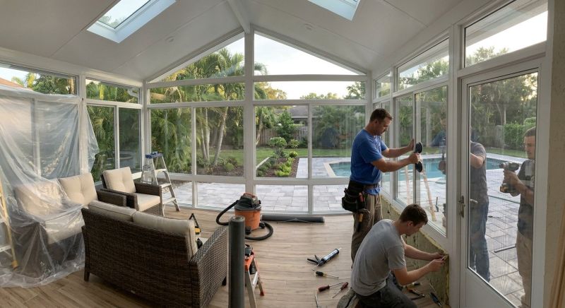 Florida Room Installation in Dallas, TX