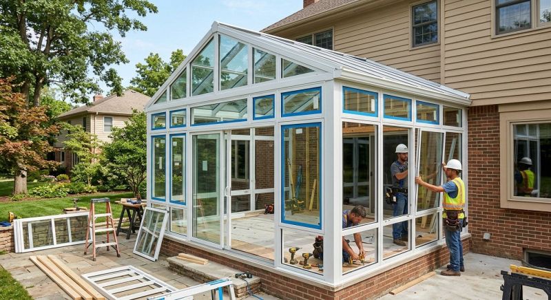 Four Season Room Installation in Austin, TX