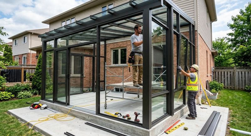 Patio Enclosure Installation in Arvada, CO