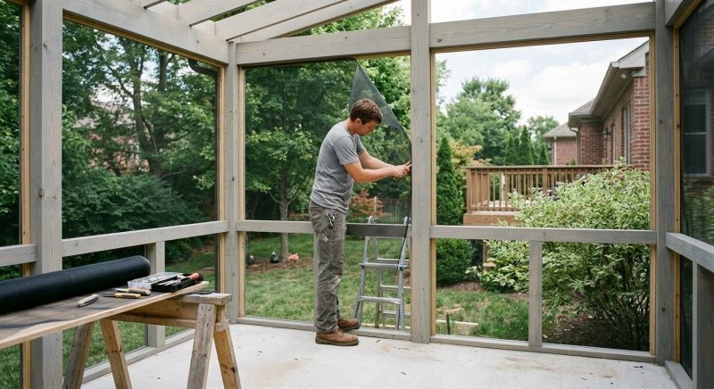 Screened In Porch Installation in Nashville, TN