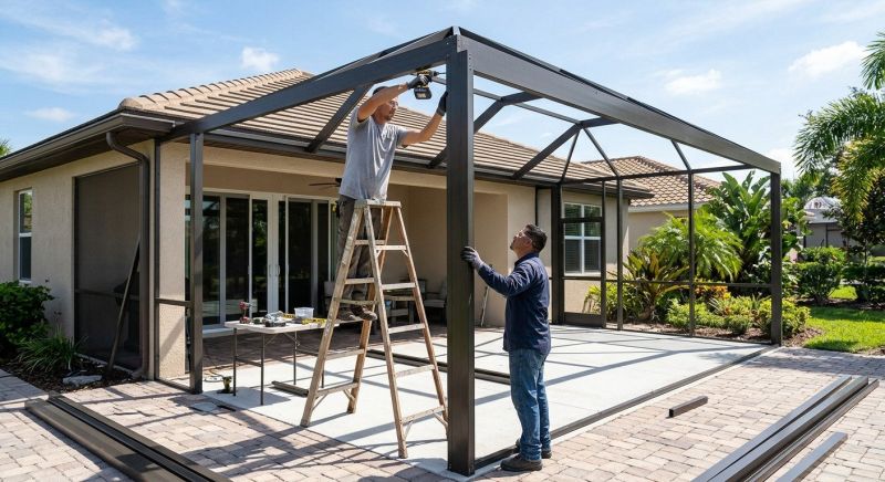 Lanai Enclosure Installation in Seattle, WA