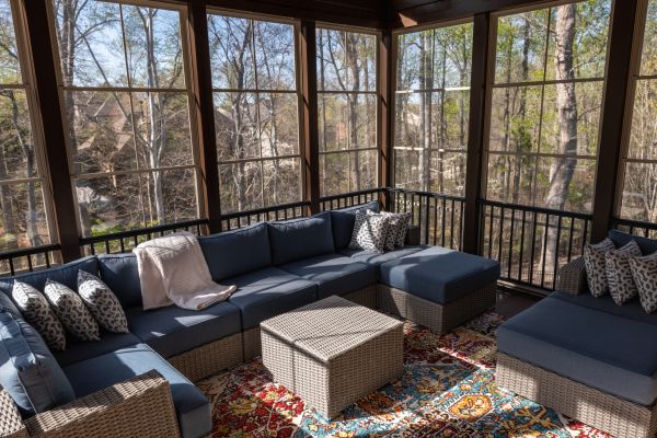 Porch Screen Construction