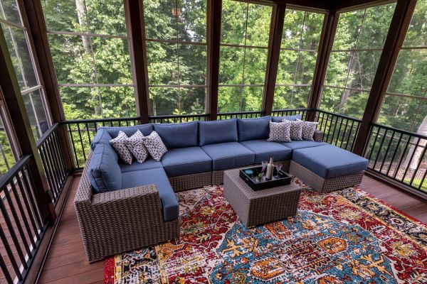 Porch Screen Placement