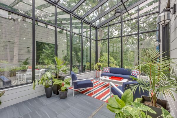Glass Room Addition
