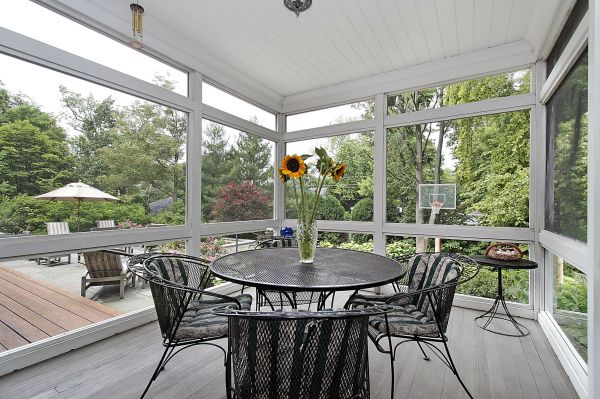 Enclosed Patio Design